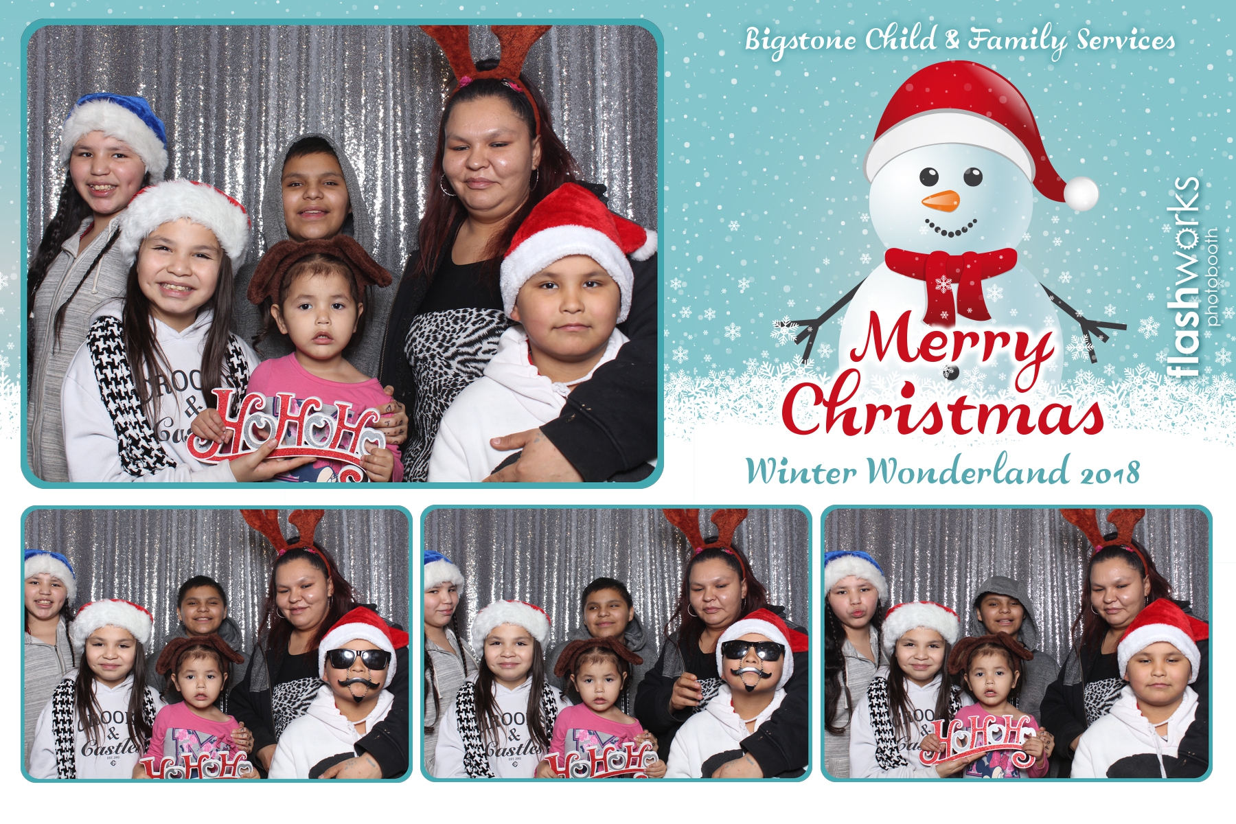 Bigstone Child & Family Services Winter Wonderland 2018 | View more photos from the event at gallery.flashworksphotobooth.com/u/FlashworksPhotoboothInc/Bigstone-Child-Family-Services-Winter-Wonderland-2018